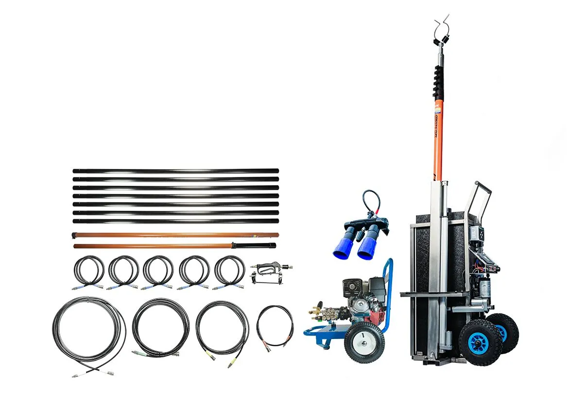 Exterior cleaning equipment in Sheffield