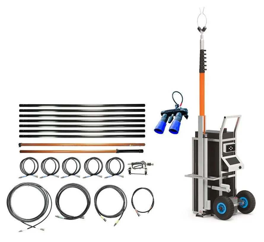 Hydra carbon fibre grafter pole system