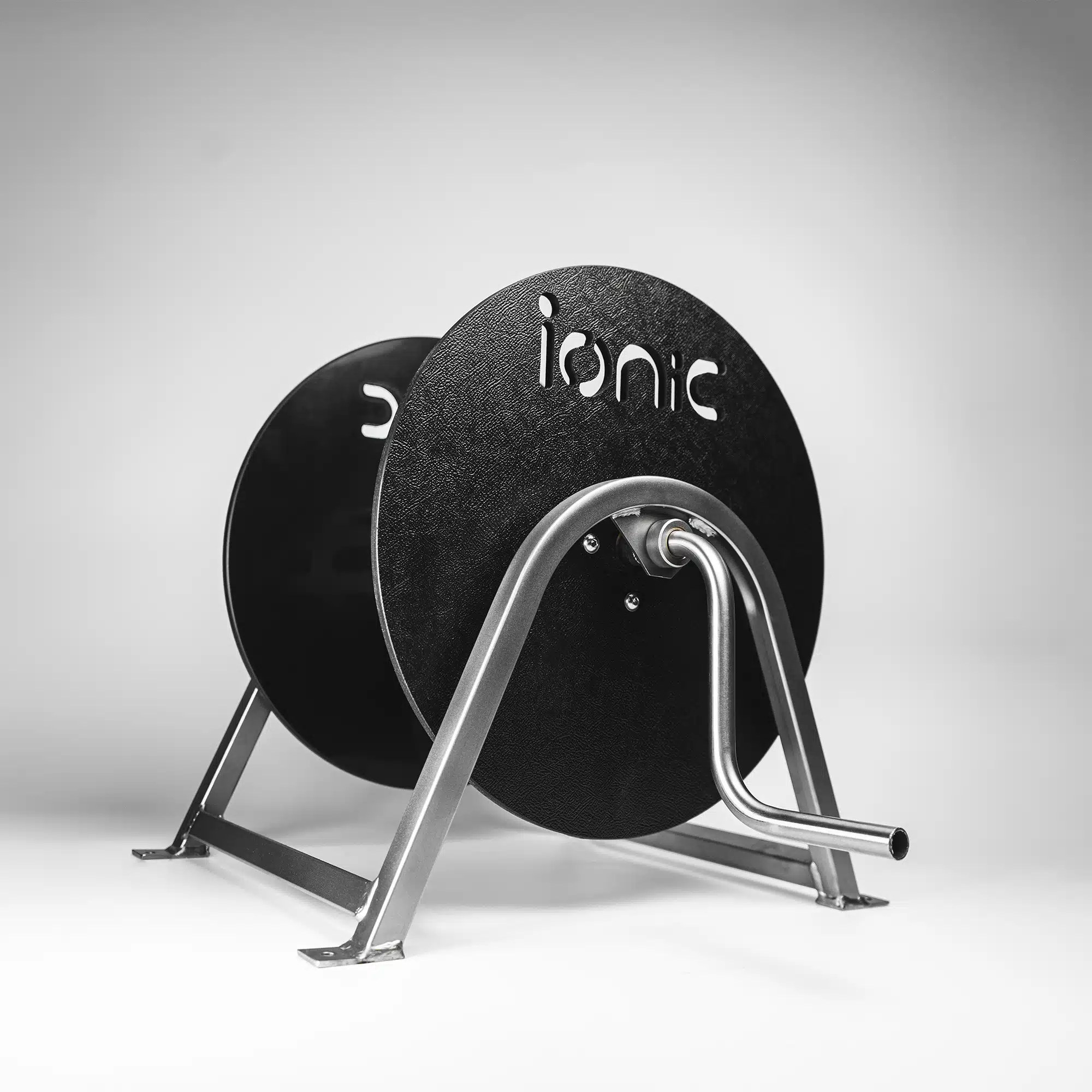 Ionic Stainless Steel Hose Reel- Mountable (No Wheels)