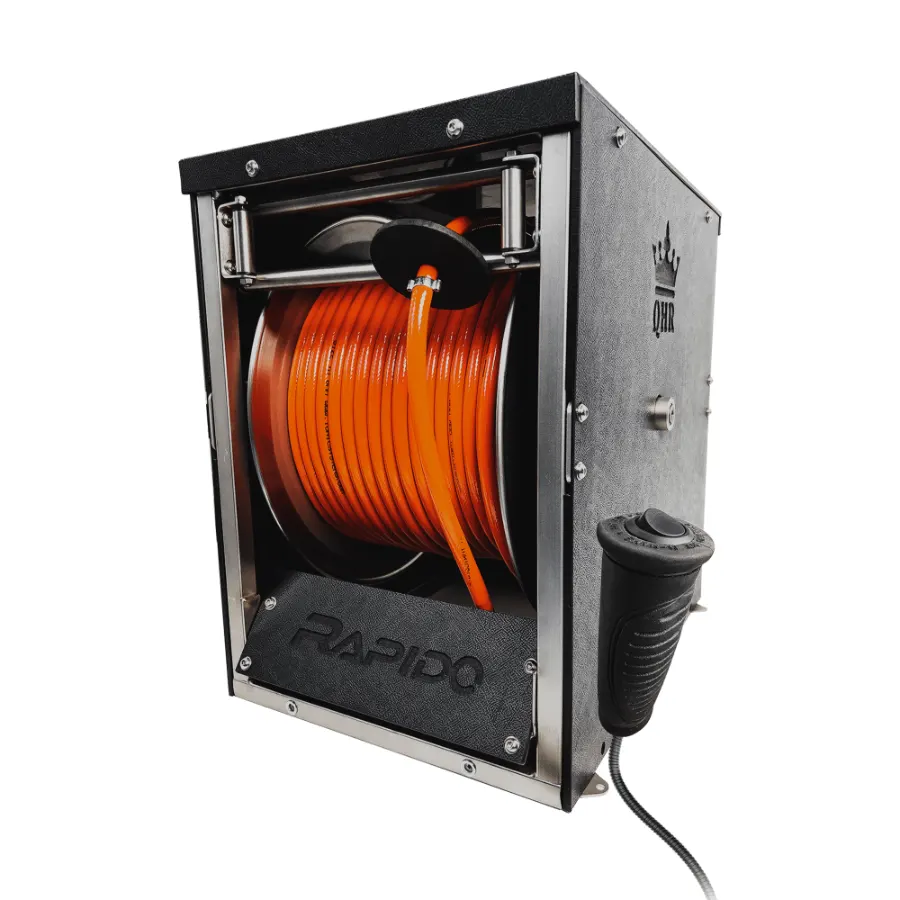 Rapido electric hose reel